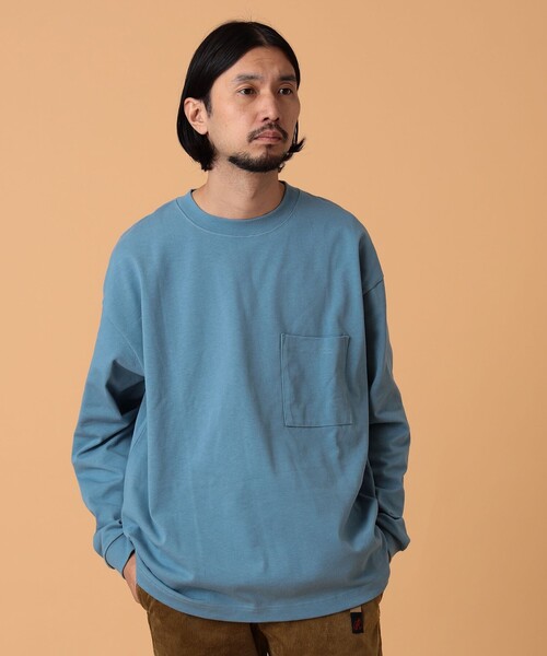 BEAMS LIGHTS(ビームスライツ)の「BEAMS LIGHTS / エクストラ ヘビーウェイト ロングスリーブ Tシャツ(Tシャツ/カットソー・メンズ・ホワイト/ブラウン/ライトブルー・SMALL/MEDIUM/LARGE)」の17枚目の写真