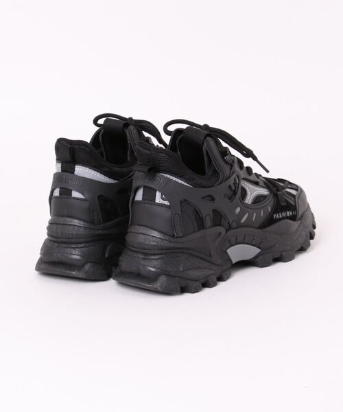 Burner（バーナー）の「【OKUOKU Recommend Select】　ワンカラー厚底ダッドスニーカー　oku-shoes-689306185531-55 M（スニーカー・レディース・ブラック/ホワイト系その他/ベージュ/ホワイト・40/41/42/39/43）」の13枚目の写真