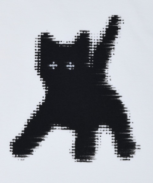 aeae（エーイーエーイー）の「Flashed Cats Eye Crop T-Shirts（Tシャツ/カットソー・レディース・ホワイト/イエロー/スカイブルー/ブラック・FREE）」の5枚目の写真