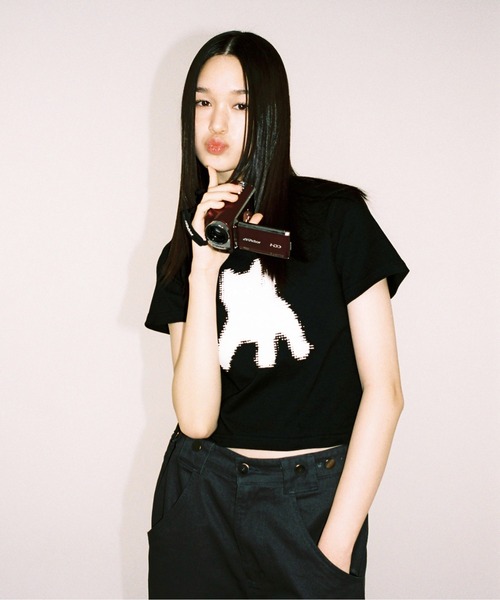 【AEAE】 FLASHED CATS EYE CROP T-SHIRTS ♥5COLOR 210.jpg
