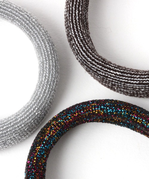 GLOBAL WORK（グローバルワーク）の「SETヘアゴム/962725（ヘアゴム・レディース・ホワイト系その他/その他3/ブラック/その他1/ホワイト/ダークブラウン/その他2/ホワイト系その他2/グレー/ベージュ/ホワイト系その他3・FREE）」の15枚目の写真