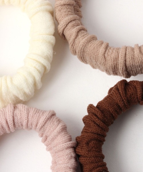 GLOBAL WORK（グローバルワーク）の「SETヘアゴム/962725（ヘアゴム・レディース・ホワイト系その他/その他3/ブラック/その他1/ホワイト/ダークブラウン/その他2/ホワイト系その他2/グレー/ベージュ/ホワイト系その他3・FREE）」の16枚目の写真