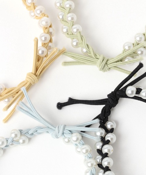 GLOBAL WORK（グローバルワーク）の「SETヘアゴム/962725（ヘアゴム・レディース・ホワイト系その他/その他3/ブラック/その他1/ホワイト/ダークブラウン/その他2/ホワイト系その他2/グレー/ベージュ/ホワイト系その他3・FREE）」の18枚目の写真