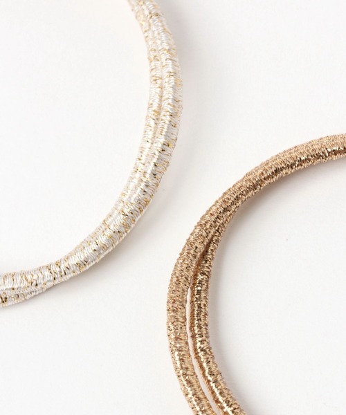 GLOBAL WORK（グローバルワーク）の「SETヘアゴム/962725（ヘアゴム・レディース・ホワイト系その他/その他3/ブラック/その他1/ホワイト/ダークブラウン/その他2/ホワイト系その他2/グレー/ベージュ/ホワイト系その他3・FREE）」の19枚目の写真