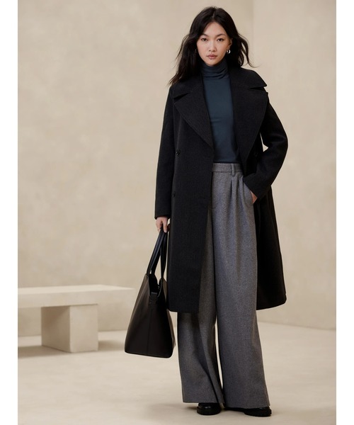 バナナリパプリック　タイムレストレンチコート　黒　XS BANANA REPUBLIC FACTORY STORE｜(W)BANANA REPUBLIC FACTORY