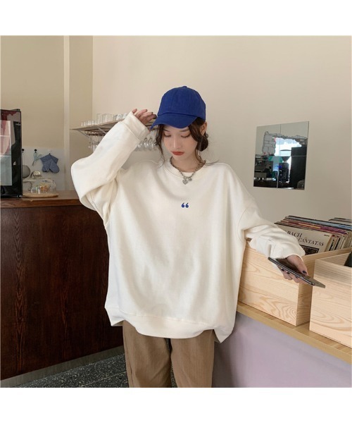 EVERYDAY I LIKE定価17600円 ビックシルエット ロゴスエット