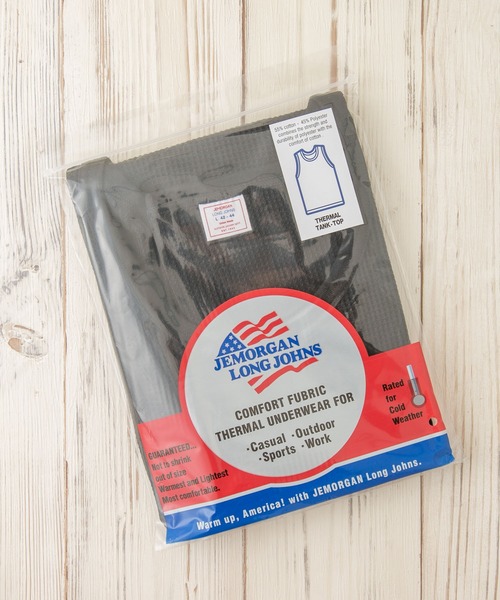 JEMORGAN（ジェーイーモーガン）の「【JEMORGAN/ジェーイーモーガン】ワッフルタンクトップ（タンクトップ・メンズ・ネイビー/杢グレー/ホワイト/カーキ/アイボリー/ブラック・X-LARGE/MEDIUM/LARGE）」の11枚目の写真