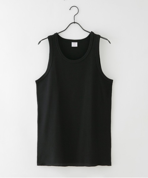 JEMORGAN（ジェーイーモーガン）の「【JEMORGAN/ジェーイーモーガン】ワッフルタンクトップ（タンクトップ・メンズ・ネイビー/杢グレー/ホワイト/カーキ/アイボリー/ブラック・X-LARGE/MEDIUM/LARGE）」の12枚目の写真