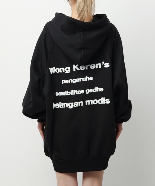 SPIRALGIRL(スパイラルガール)の「バックロゴドルマンパーカーワンピース(パーカー・レディース・ライトグレー/ピンク/ブラック・FREE)」の22枚目の写真