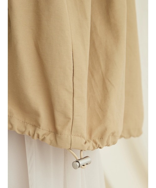 CRAFT STANDARD BOUTIQUE（クラフトスタンダードブティック）の「綿ナイロングログランブルゾン（ブルゾン・レディース・ブラック/アイボリー/ベージュ/カーキ・FREE）」の22枚目の写真