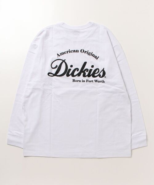 Dickies（ディッキーズ）の「[大きいサイズ] Dickies ディッキーズ グラフィック長袖Tシャツ キングサイズ（Tシャツ/カットソー・メンズ・チャコール/ホワイト/ブルー/ブラック・4L/3L）」の8枚目の写真