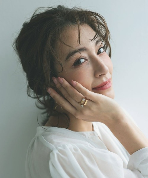 at.(アット)の「【at.】ツインパールリング(リング・レディース・A・9)」の2枚目の写真
