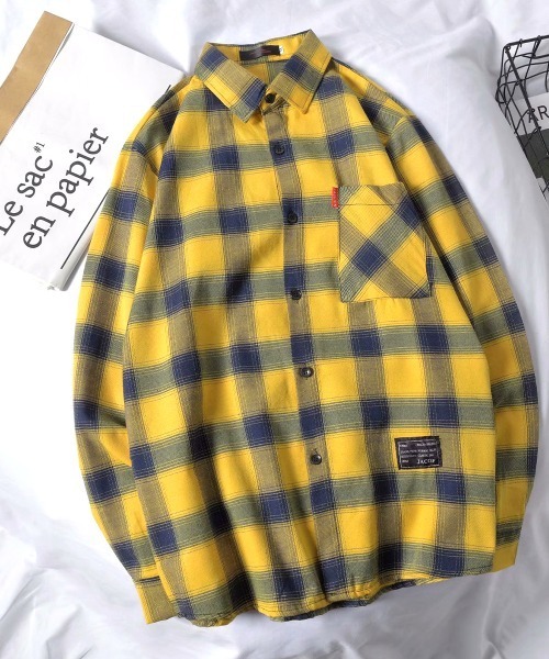 SEN TOKYO（セントーキョー）の「大人のチェック柄。レギュラーカラー