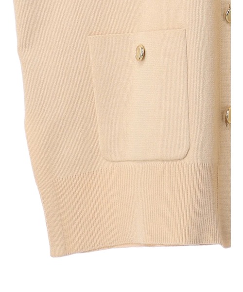 earth music&ecology（アースミュージックアンドエコロジー）の「金ボタンニットベスト（ベスト・レディース・ベージュ/ネイビー・FREE）」の21枚目の写真