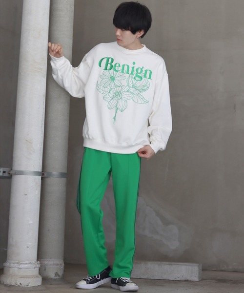 SITRY(シトリー)の「line Jersey pants/ライン ジャージ パンツ/トラックパンツ(その他パンツ・メンズ・ネイビー/ブラック/グリーン/グレー・L/M/LL)」の21枚目の写真