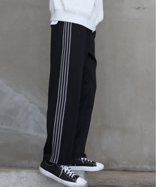 SITRY(シトリー)の「line Jersey pants/ライン ジャージ パンツ/トラックパンツ(その他パンツ・メンズ・ネイビー/ブラック/グリーン/グレー・L/M/LL)」の15枚目の写真
