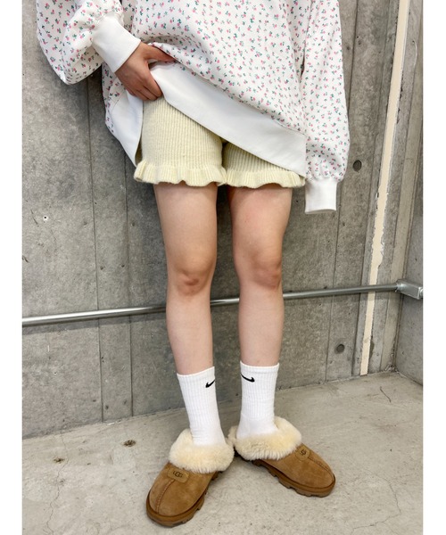 PHILLY（フィリー）の「【PHILLY】フリルニットパンツ（その他パンツ・レディース・アイボリー/グレー・FREE）」の21枚目の写真