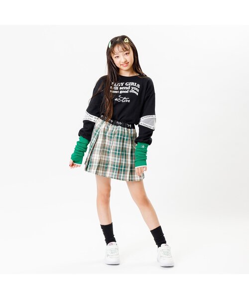 algy(アルジー)の「【sasyaコラボ】プリーツスカート(スカート・キッズ・ベージュ/チェック・XX-SMALL/MEDIUM/SMALL/X-SMALL)」の14枚目の写真