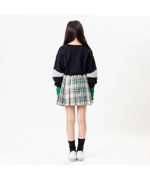 algy(アルジー)の「【sasyaコラボ】プリーツスカート(スカート・キッズ・ベージュ/チェック・XX-SMALL/MEDIUM/SMALL/X-SMALL)」の15枚目の写真