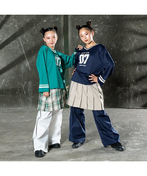 algy(アルジー)の「【sasyaコラボ】プリーツスカート(スカート・キッズ・ベージュ/チェック・XX-SMALL/MEDIUM/SMALL/X-SMALL)」の3枚目の写真