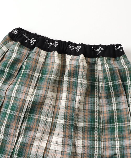 algy(アルジー)の「【sasyaコラボ】プリーツスカート(スカート・キッズ・ベージュ/チェック・XX-SMALL/MEDIUM/SMALL/X-SMALL)」の20枚目の写真