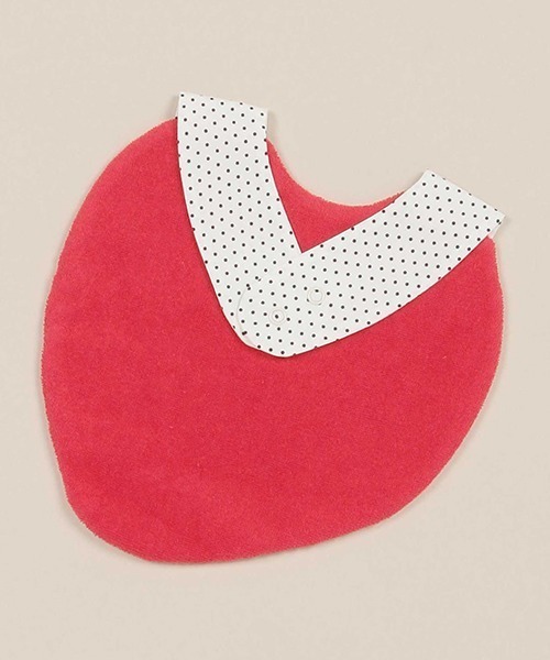 baby cheer（ベイビーチアー）の「いちごスタイ（スタイ/よだれかけ・キッズ・レッド・FREE）」の3枚目の写真