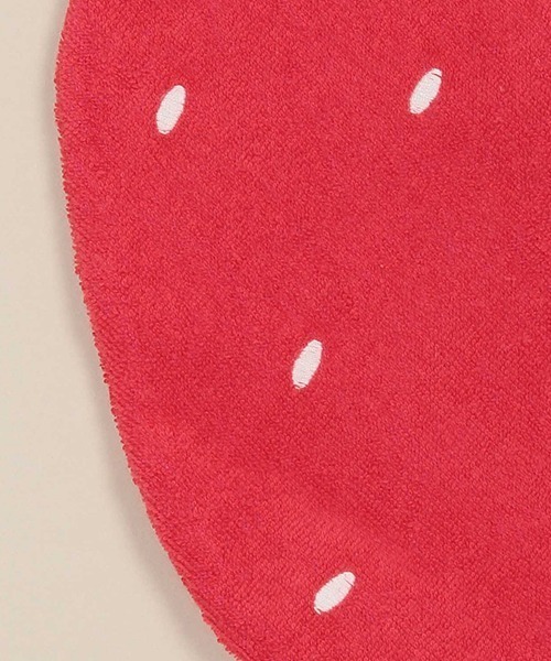 baby cheer（ベイビーチアー）の「いちごスタイ（スタイ/よだれかけ・キッズ・レッド・FREE）」の6枚目の写真