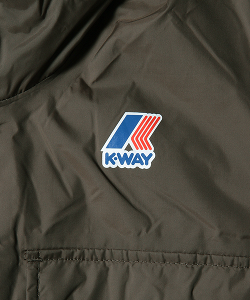 K-WAY(ケイウェイ)の「K・WAY / MANFIELD THERMO PLUS(M65型ダウンジャケット)(ブルゾン・メンズ・ダークブラウン/ネイビー・L/M/S)」の5枚目の写真