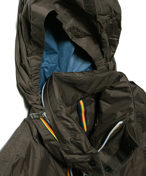 K-WAY(ケイウェイ)の「K・WAY / MANFIELD THERMO PLUS(M65型ダウンジャケット)(ブルゾン・メンズ・ダークブラウン/ネイビー・L/M/S)」の14枚目の写真
