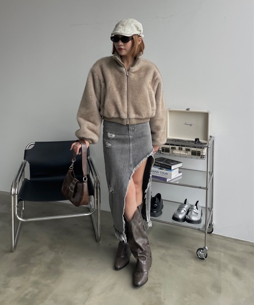 SHAGGIE（シャギー）の「ベルト付きワンハンドルバッグ（ハンドバッグ・レディース・ブラウン/ブラック/ナチュラル・FREE）」の22枚目の写真