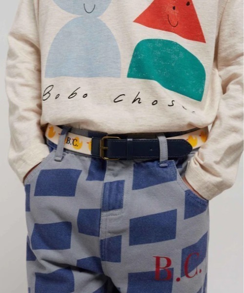BOBO CHOSES（ボボショーズ）の「Rubber Duck all over elastic belt（ベルト・キッズ・ネイビー・60/75）」の2枚目の写真
