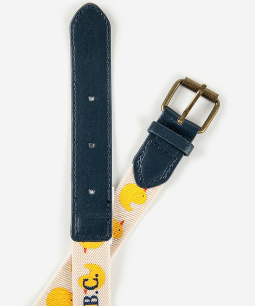 BOBO CHOSES（ボボショーズ）の「Rubber Duck all over elastic belt（ベルト・キッズ・ネイビー・60/75）」の4枚目の写真