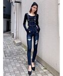 GYDA(ジェイダ)の「オールインワン・サロペット(つなぎ/オールインワン)」