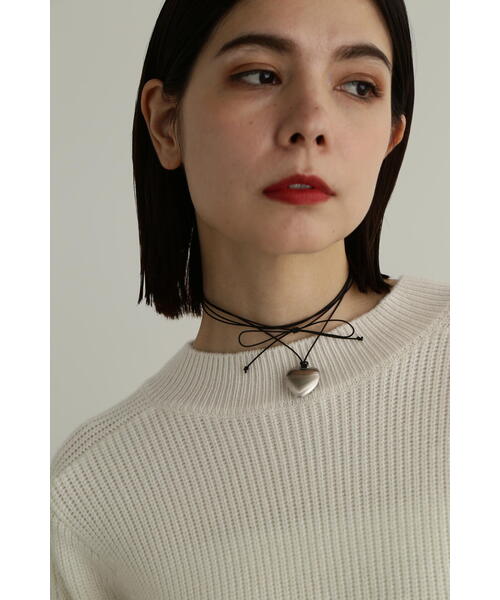 JILL STUART（ジルスチュアート）の「リボンチョーカー（チョーカー・レディース・シルバー・ﾌﾘ-）」の2枚目の写真