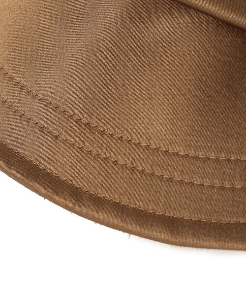 Ray BEAMS（レイビームス）の「Ray BEAMS / ワイド ブリム キャップ（キャップ・レディース・ブラウン/ネイビー・ONE SIZE）」の8枚目の写真