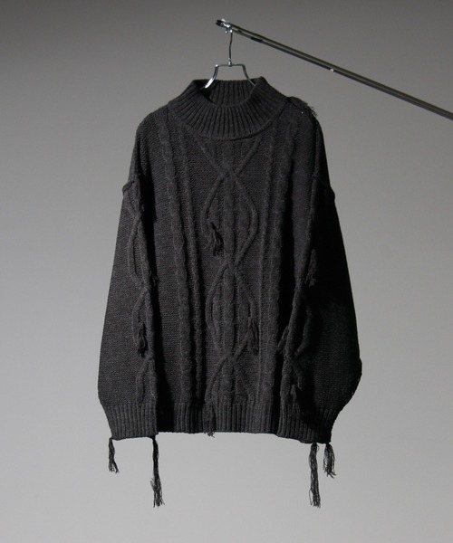 セール】【welise/ウェライズ】プレミアムウールブレンド フリンジ