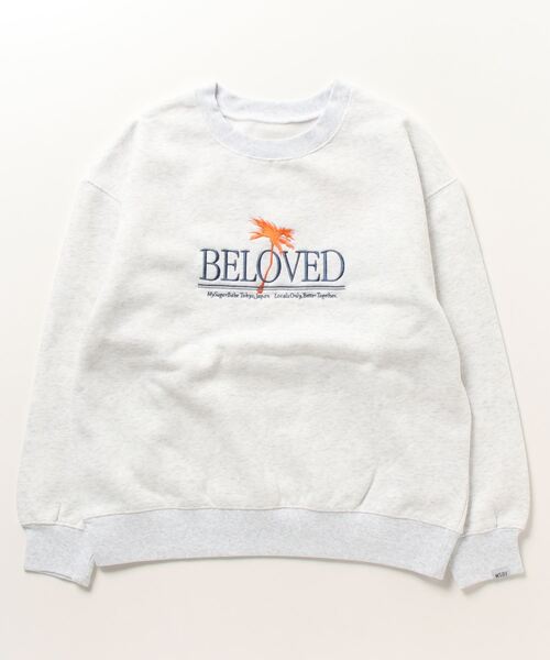 My sugar Babe(マイシュガーベイブ)の「BELOVED embroidery sweat(スウェット・メンズ・ネイビー/グレー/アイボリー・MEDIUM/X-LARGE/LARGE)」の9枚目の写真