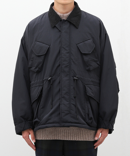 cabaret poval quilting jacket ブラック Cabaret Poval C/W Quilting Jacket
