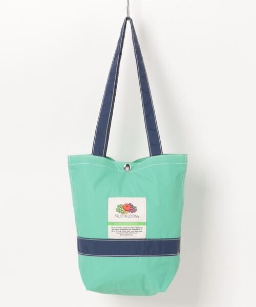 FRUIT OF THE LOOM(フルーツオブザルーム)の「NYLON TOTEBAG M / ナイロントートバッグ / カジュアル / デイリー / ジェンダーレス(トートバッグ・メンズ・ブラック/ブルー/アイボリー/レッド/グレー/グリーン/ミント/チャコールグレー/ピンク/ネイビー/杢グレー/オリーブ/カーキ/ブルーグレー/バイオレット・FREE)」の9枚目の写真