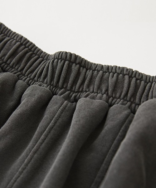 CUBE SUGAR(キューブシュガー)の「WEB限定ピグメント加工スウェットパッチワークパンツ(スウェットパンツ・レディース・パープル/スミクロ/グレイッシュベージュ・M)」の15枚目の写真