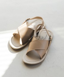 pairmanon | クロスストラップフラットベルトサンダル(サンダル)