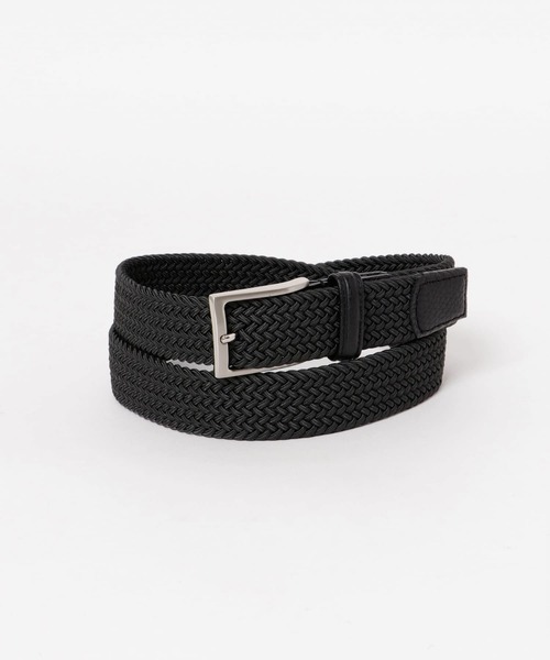 URBAN RESEARCH DOORS（アーバンリサーチドアーズ）の「LIFE STYLE TAILOR　イタリアンメッシュベルト（ベルト・メンズ・ブラック/ネイビー/ブラウン・FREE）」の2枚目の写真