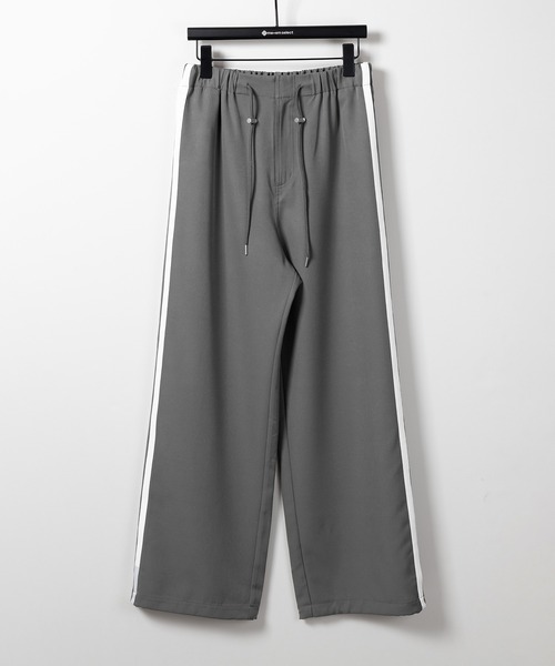 ワイドレッグパンツ S〜XL ドロスト 3color me+em select カーゴパンツ 「 3size／3color 」2WAYドロスト