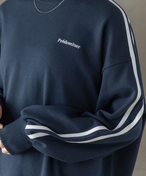 RETRO GIRL（レトロガール）の「ライントレーナー（Tシャツ/カットソー・レディース・オフホワイト/ホワイト系その他/ダークブルー・FREE）」の14枚目の写真