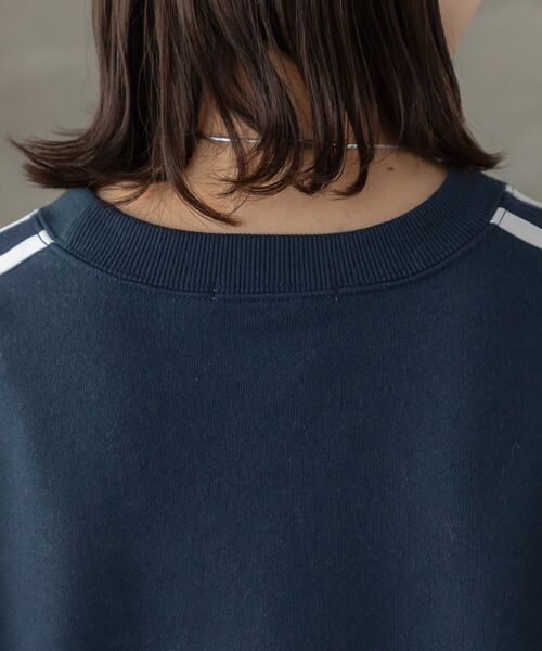 RETRO GIRL（レトロガール）の「ライントレーナー（Tシャツ/カットソー・レディース・オフホワイト/ホワイト系その他/ダークブルー・FREE）」の21枚目の写真