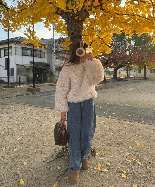 セール】ボアプルオーバー（その他トップス）｜AMELY（エミリー）の