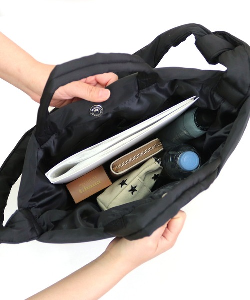 COLDE (コルデ)の「スタッズ付き2wayA4トートバッグ(トートバッグ・レディース・サックスブルー/アイボリー/ブラック・FREE)」の9枚目の写真