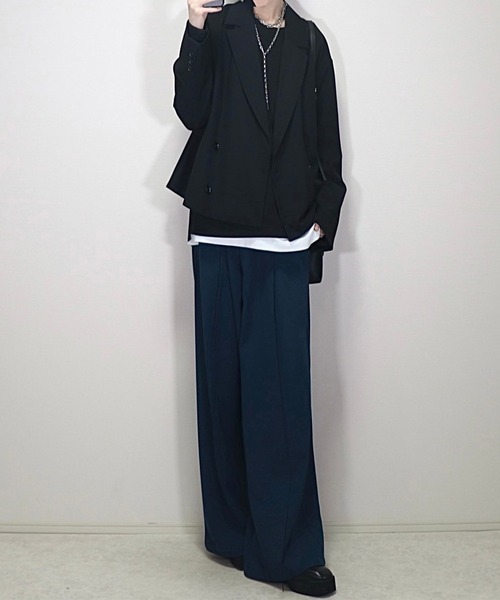 Loose/ルース（ルース）の「ドレープスーパーワイドタックフレア