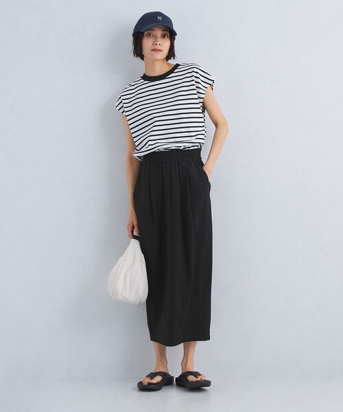 ※お値下げ【美品】green label relaxing 黒 タイトスカート セール品】 グリーンレーベルリラクシング 黒 S タイトスカート