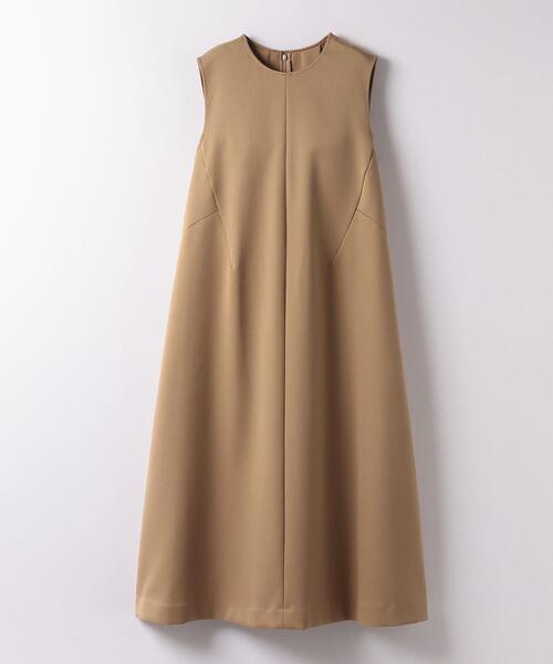 ランバン LANVIN ストレッチ ワンピース LANVIN en Bleu(ランバン オン ブルー)｜ストレッチポンチコンビ